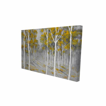 FONDO 20 x 30 in. Birch Forest-Print on Canvas FO2779261